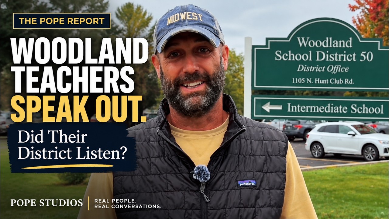Original YouTube thumbnail: Woodland Teachers Spoke Out. Did Their District Listen?