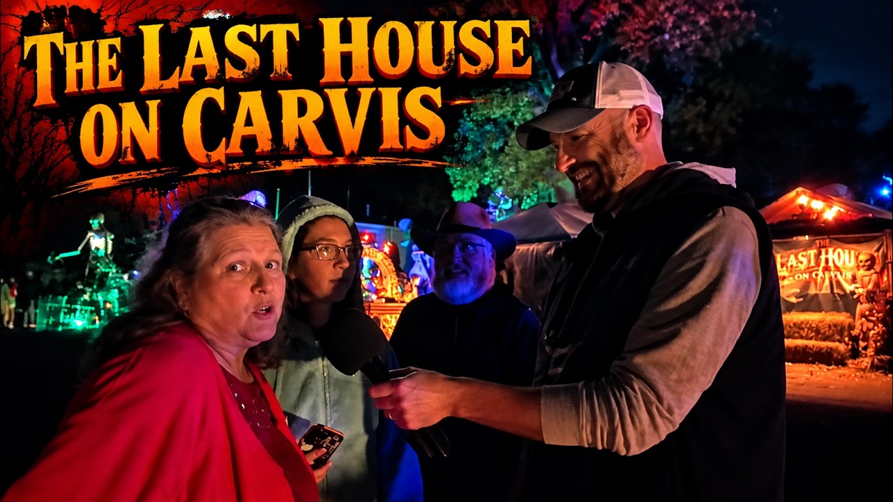 Original YouTube thumbnail: Post-Haunt Interviews at The Last House on Carvis