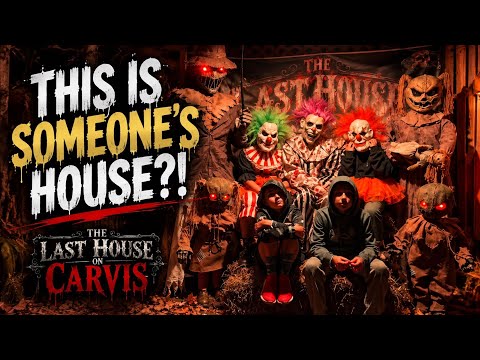 Original video thumbnail: Family Built a Haunted House in their YARD!?!?